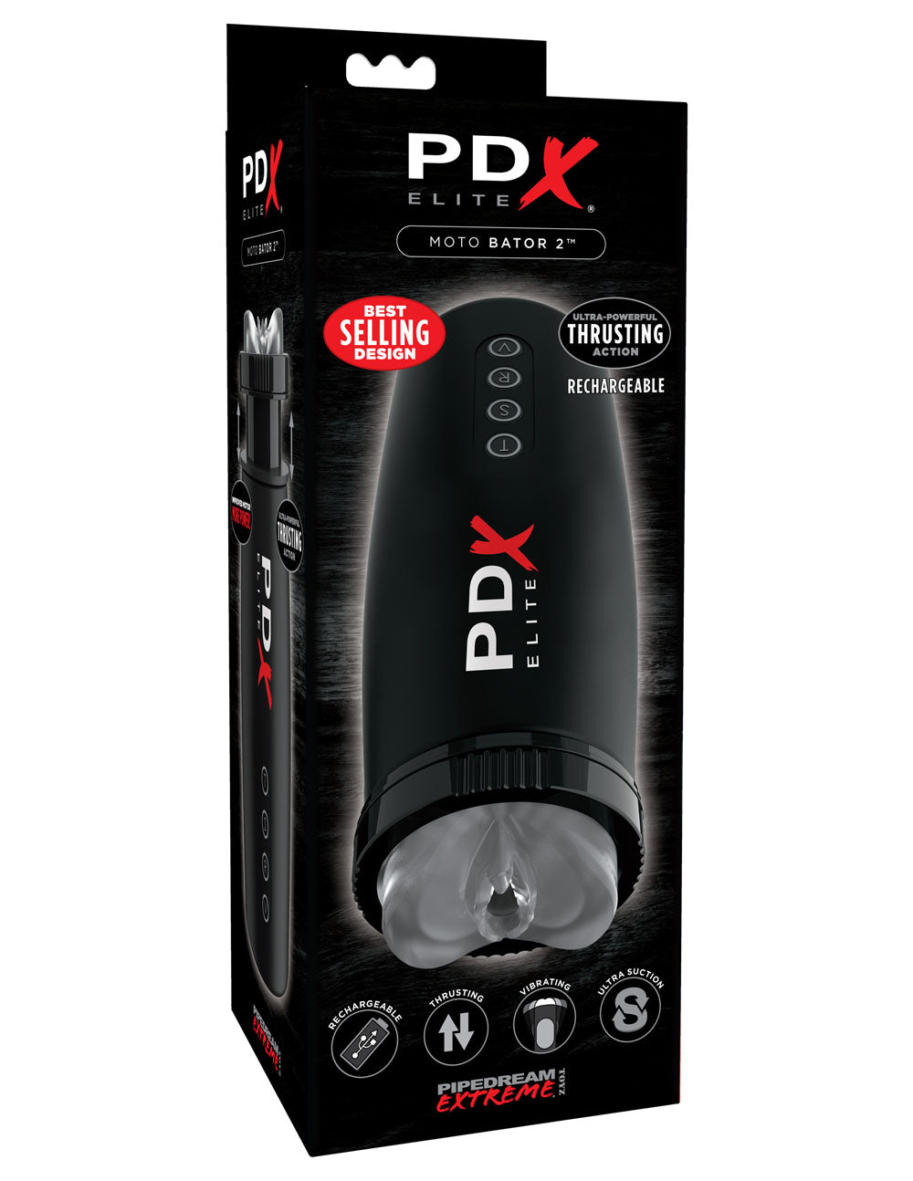 Pipedream PDX Elite Motobator 2 Motorized Stroker - PDRD529