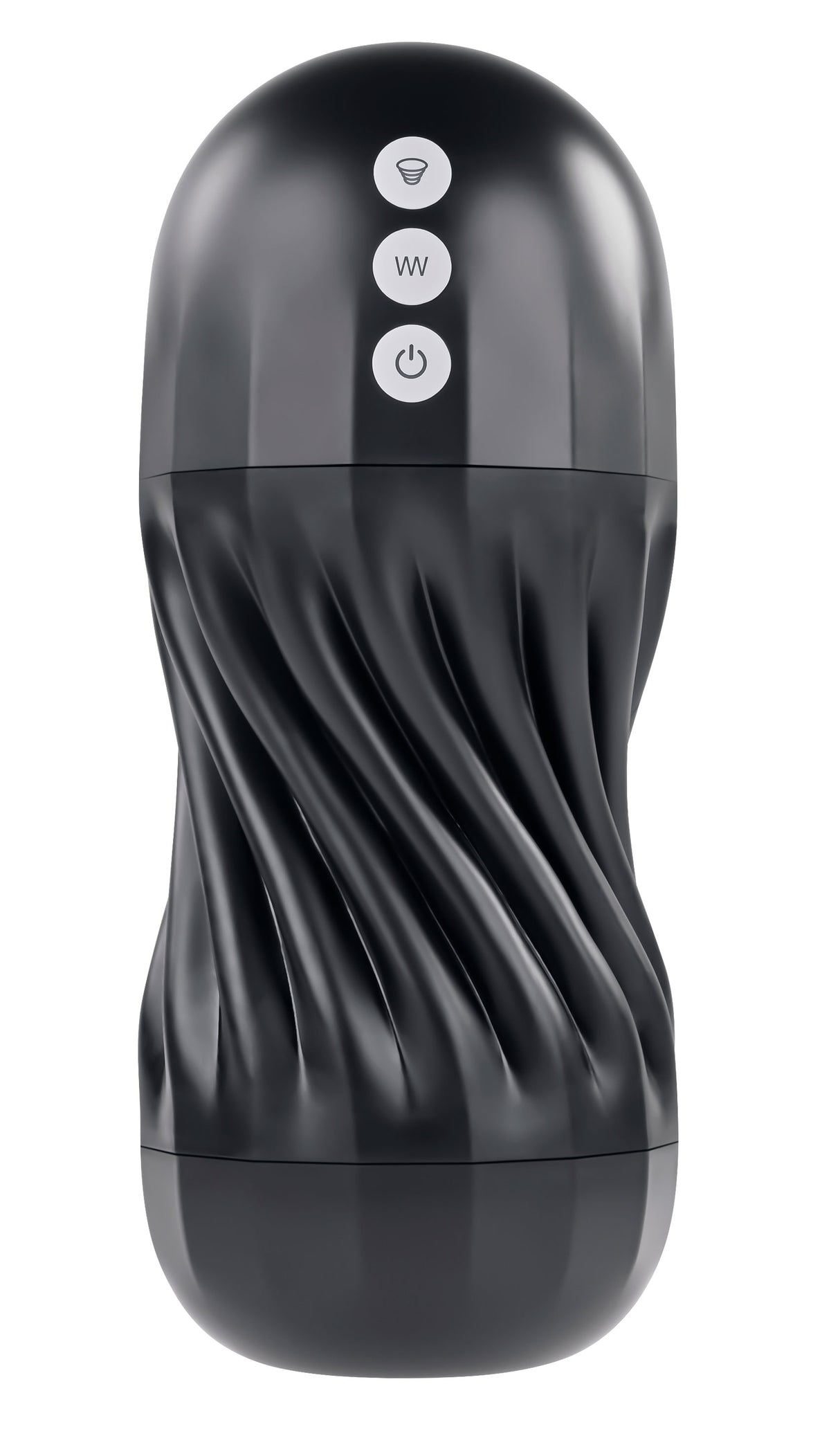 Playboy Pleasure Solo Stroker — Black, USB Rechargeable - PB-RS-8249-2