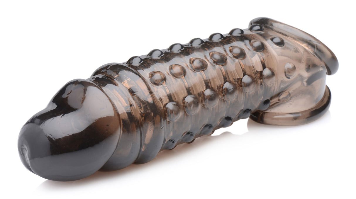 XR Brands 1.5 Inch Penis Enhancer Sleeve — Smoke - SM-AG576SMOKE