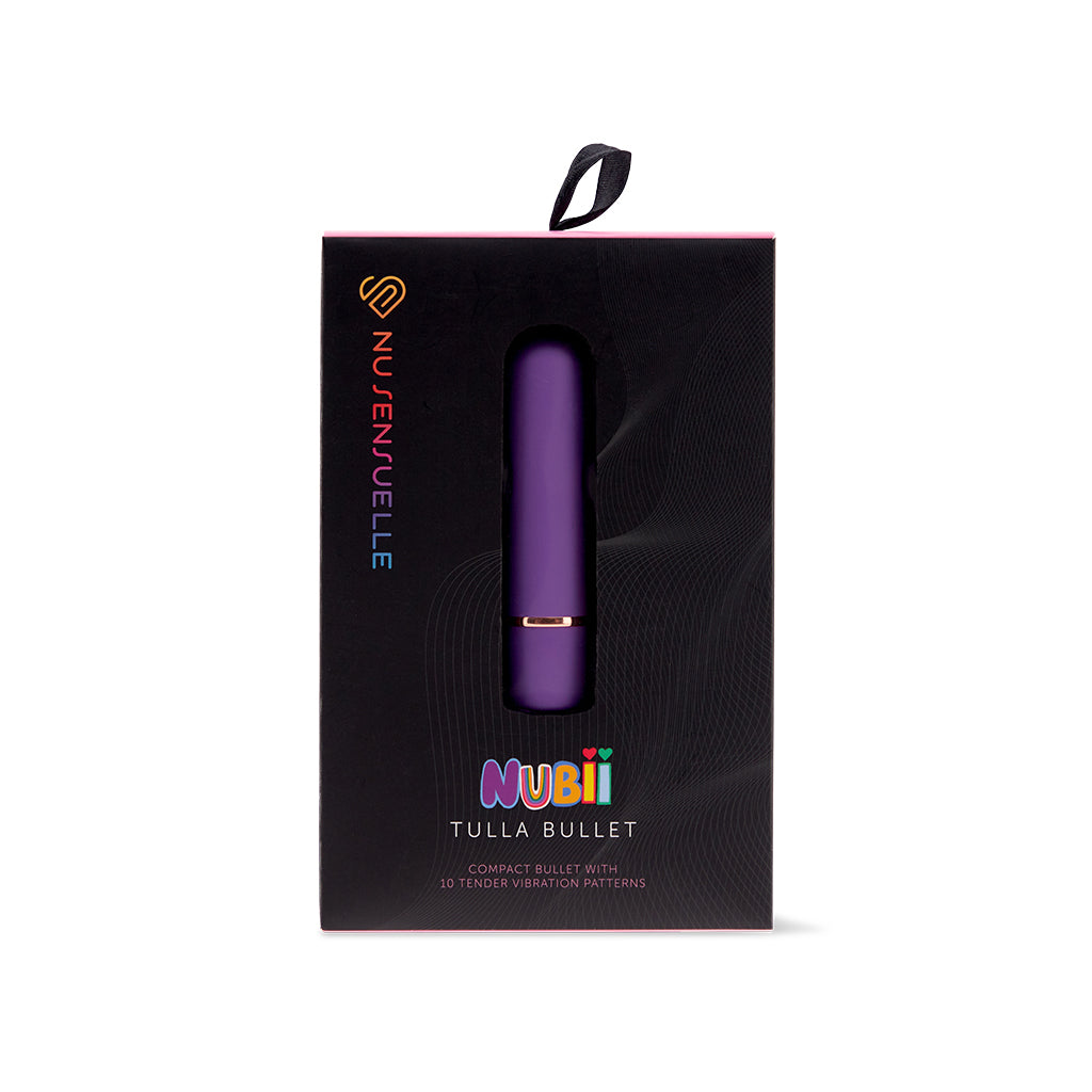 Nu Sensuelle Tulla Rounded Bullet Vibrator, Purple - NS3191