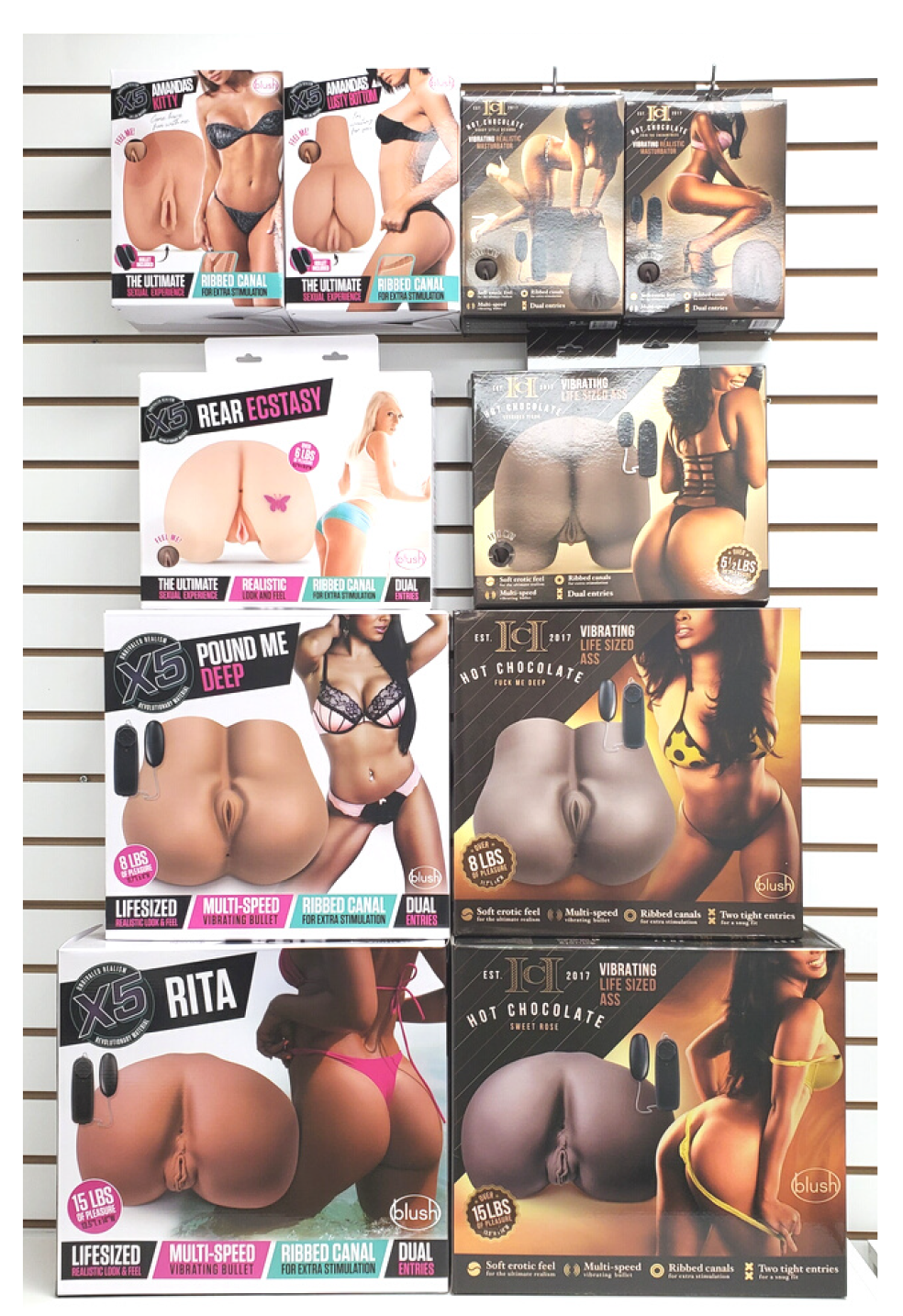 Blush Body Parts Savings Bundle — 21-Piece Vibrator Merchandising Kit - PL-99957