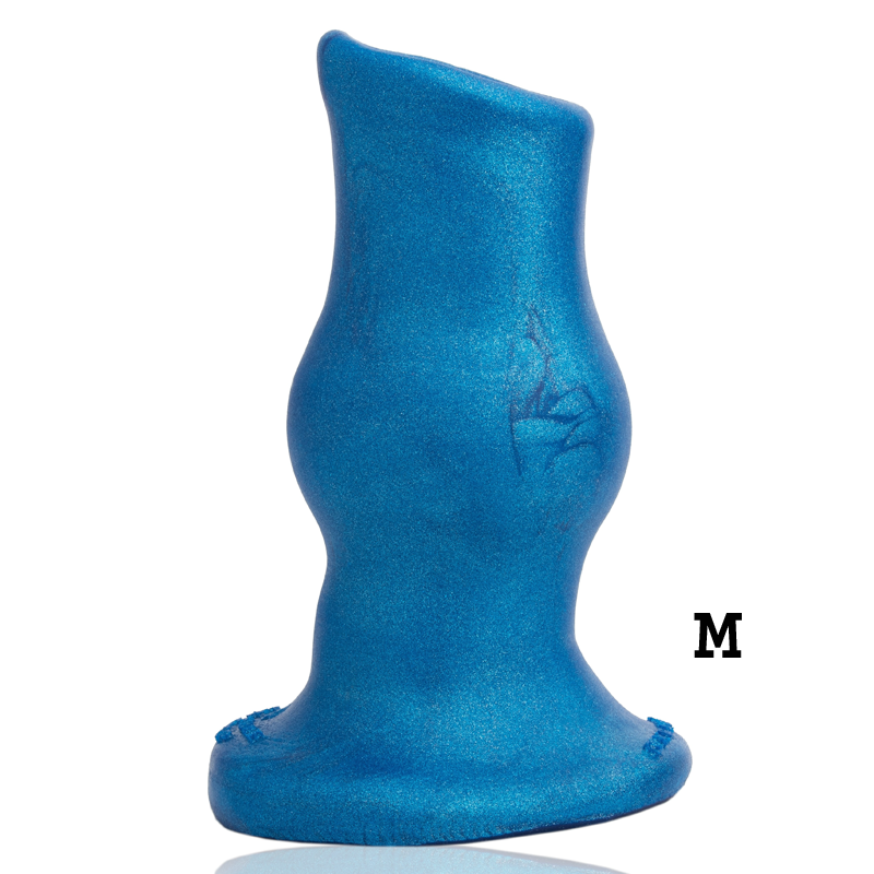 OXBALLS Pig-Hole Deep 2 Hollow Plug, Blueballs Medium - OX9422