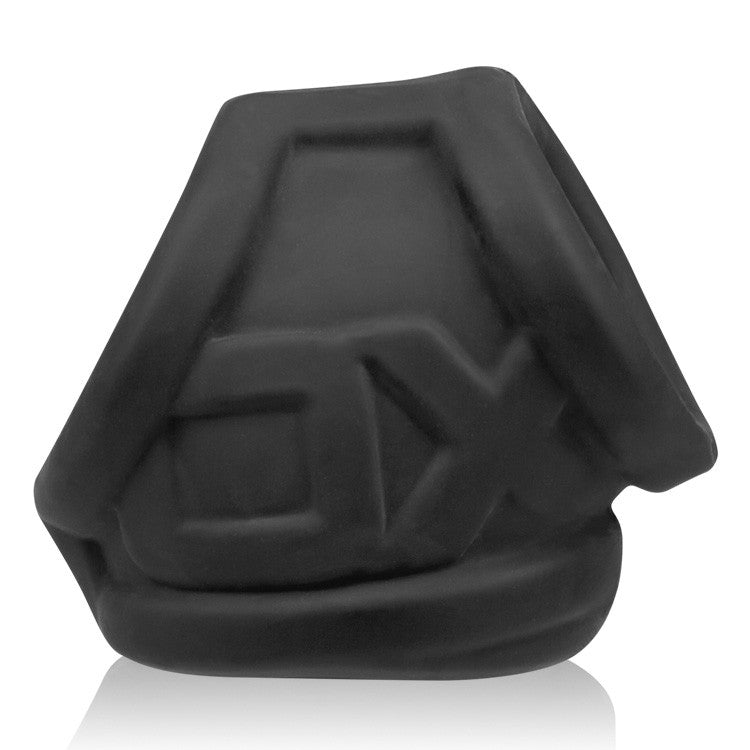 OXBALLS OXSLING Cocksling, PLUS+SILICONE — Black Ice - OX-S3026-BLK