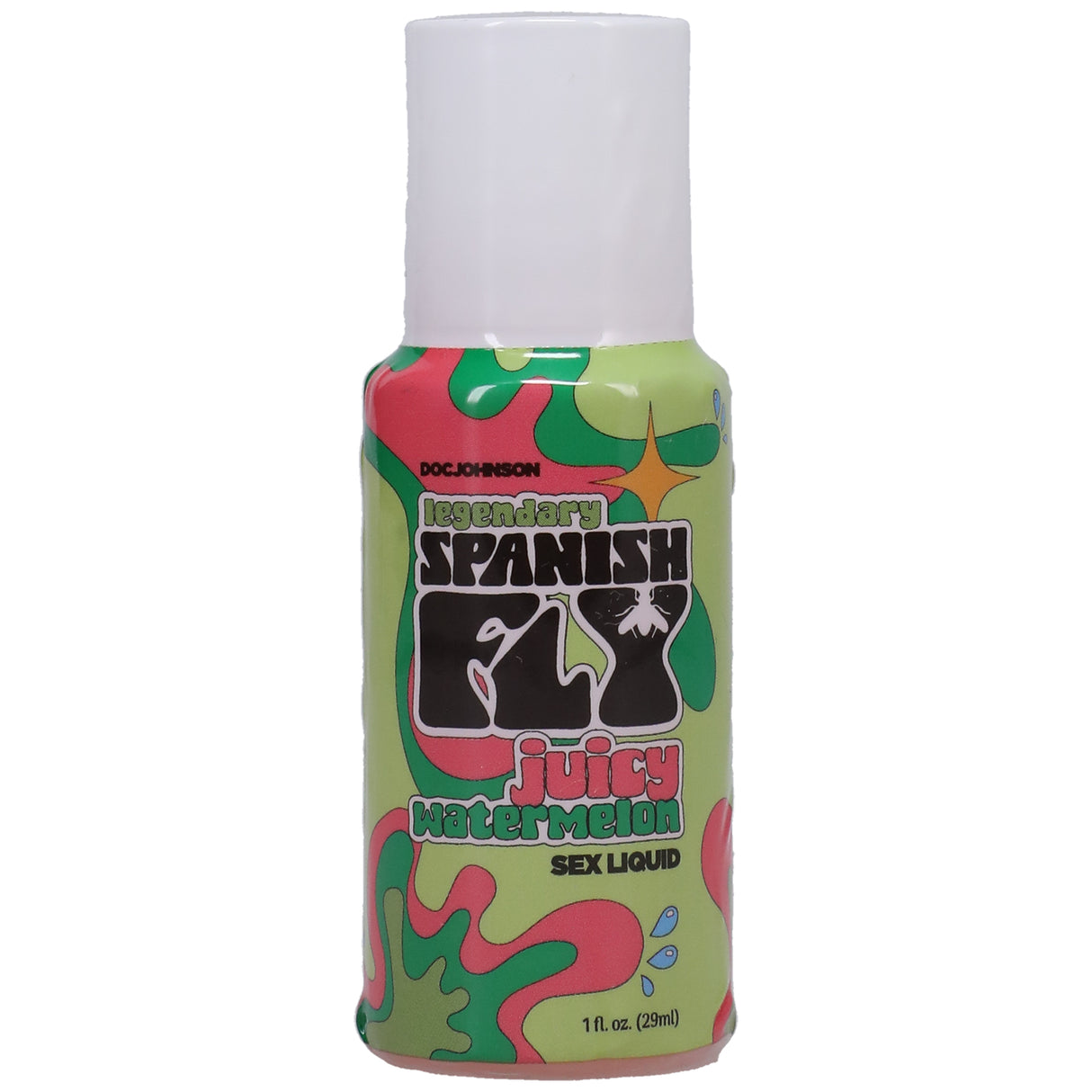 Doc Johnson Spanish Fly Sex Drops - Watermelon, 1 oz - DJ1308-30-BX