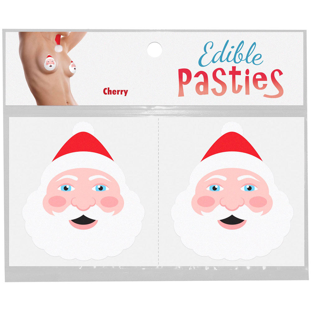 Kheper Games Santa Face Edible Cherry Body Pasties - KG-NV039