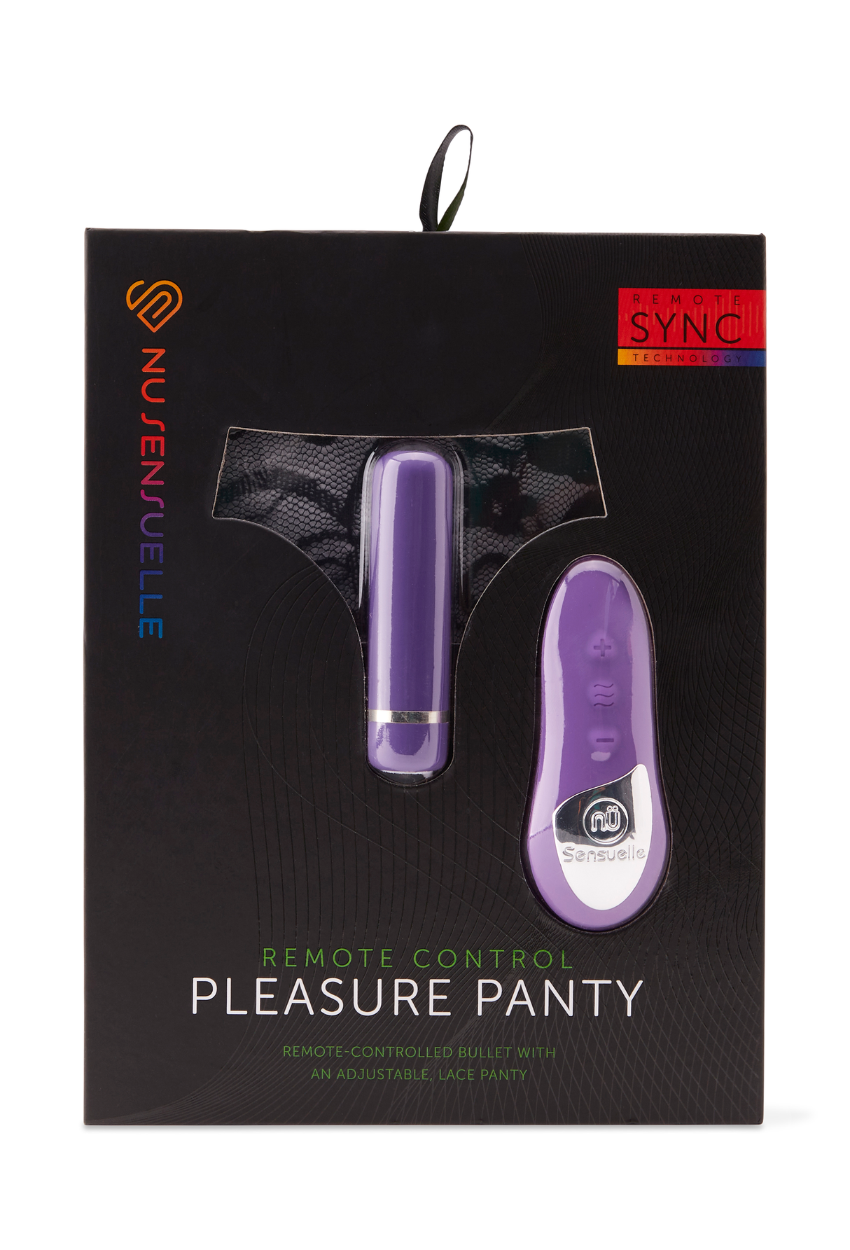 Nu Sensuelle Pleasure Panty — Purple Remote-Control Panty Vibrator - BT-W55PU
