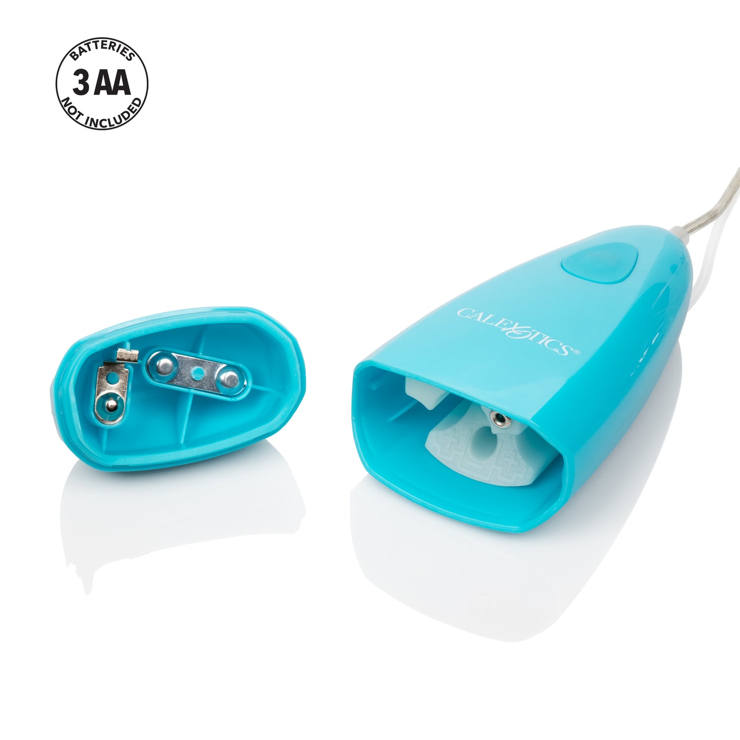Waterproof Gyrating Bullet - Blue by CalExotics