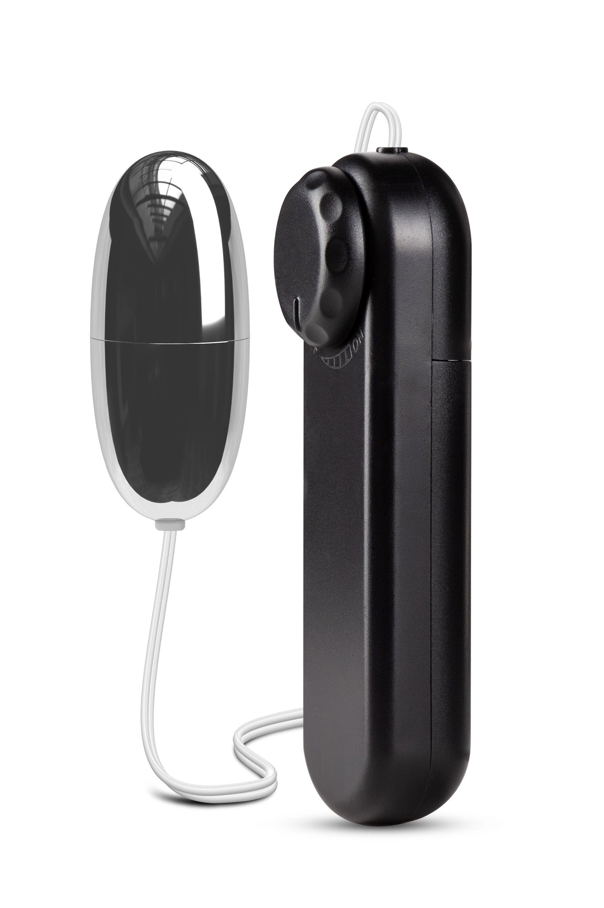 Blush B Yours Silver Power Bullet with Wired Controller — Black - BL-05506
