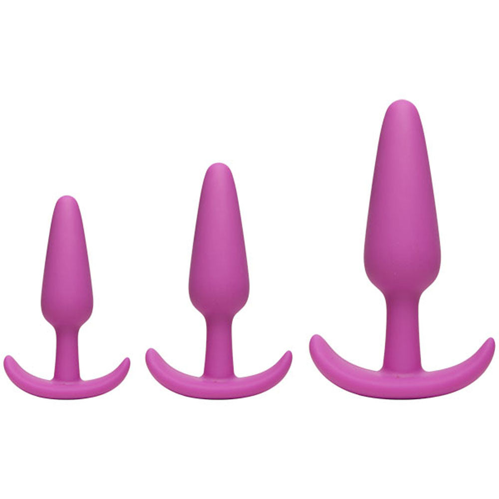 Mood - Naughty 1 Anal Trainer Set - Pink by Doc Johnson