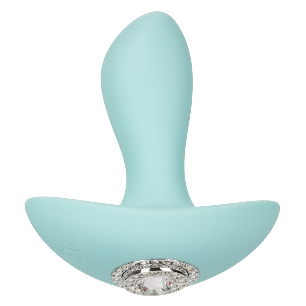 CalExotics Pave Audrey Anal Stimulator — Satin Finish Silicone & Remote - JO8005803