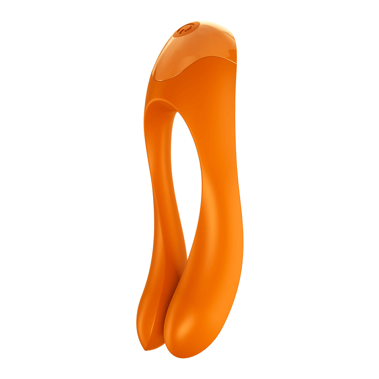Satisfyer Candy Cane Finger Vibrator — Orange - J2018-121-2