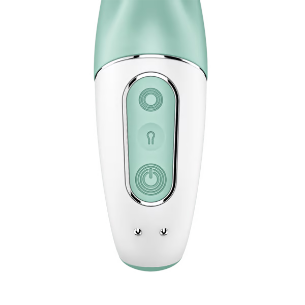Satisfyer Air Pump Bunny 5+ Mint Inflatable Rabbit Vibrator - SAT-J2018-257