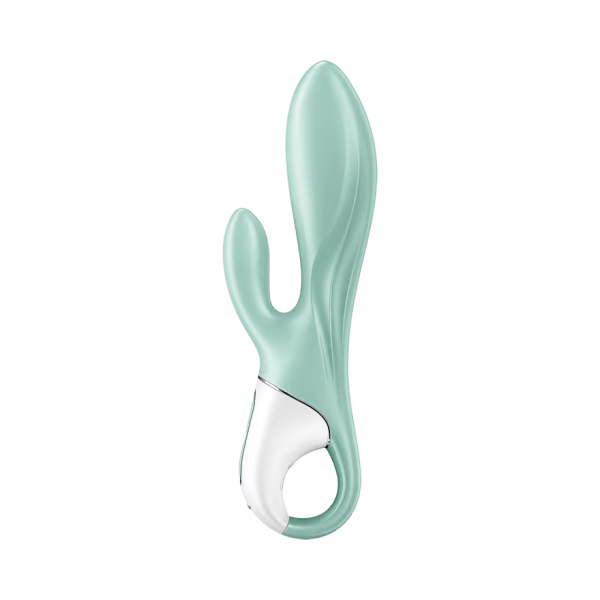 Satisfyer Air Pump Bunny 5+ Mint Inflatable Rabbit Vibrator - SAT-J2018-257