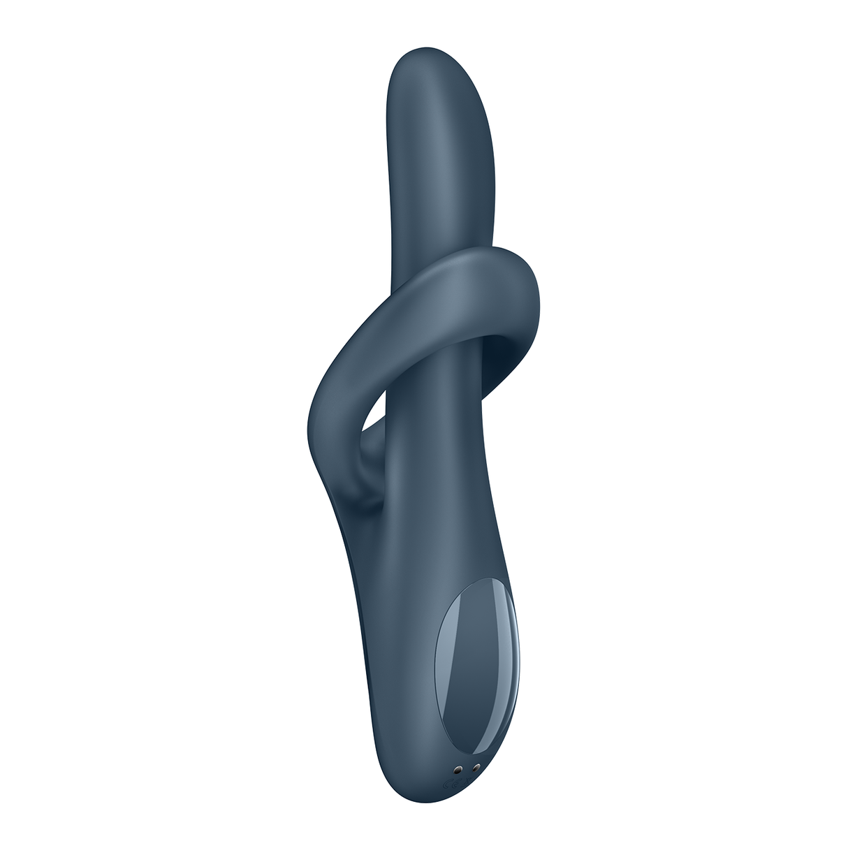 Satisfyer Heat Flex 4 Rabbit Vibrator — Grey - SF8237