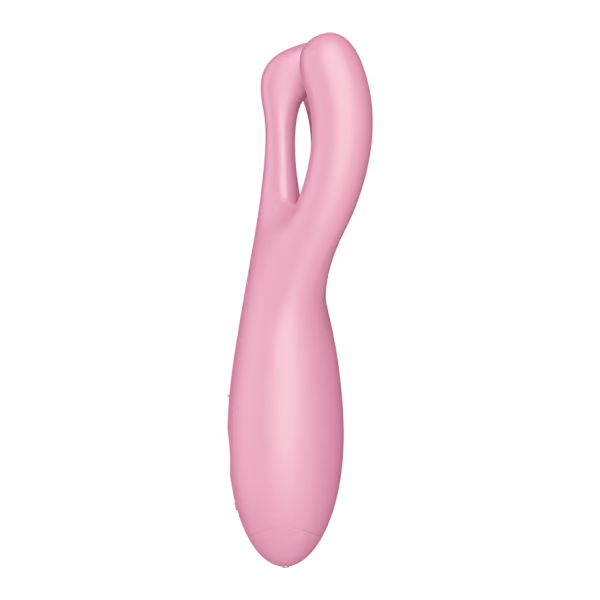 Satisfyer Threesome 4 Connect App Vibrator — Pink - SAT-J2018-245-2