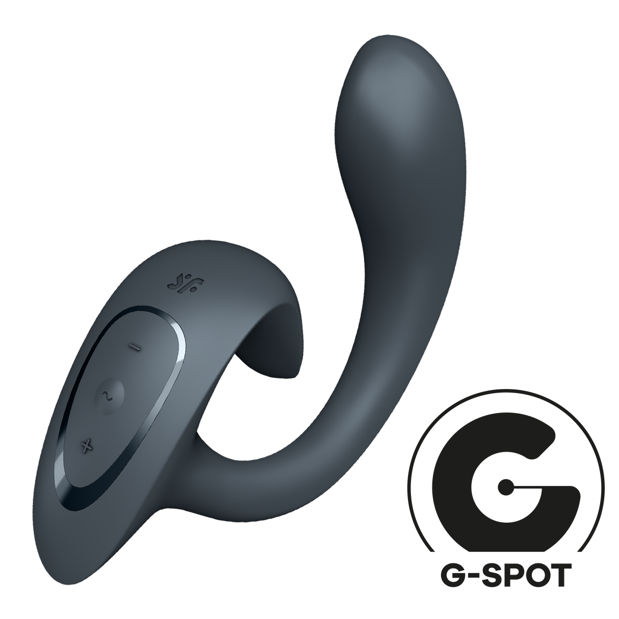 Satisfyer G for Goddess 1 Rabbit Vibrator — Dark Grey - SF5892