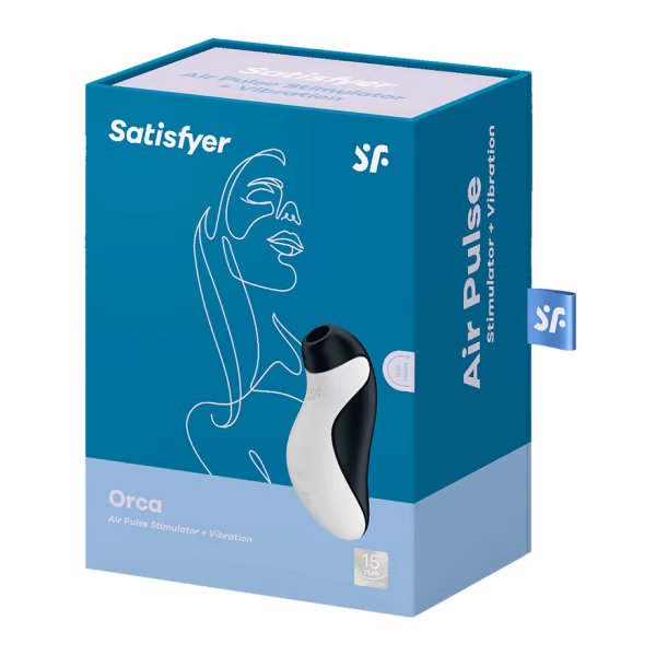 Satisfyer Orca Dual Motor Clitoral Air-Pulse Vibrator - SF8689