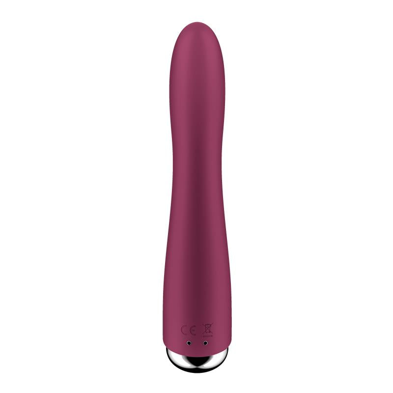 Satisfyer Spinning Vibe 1 G-Spot Vibrator — Red - SF8697