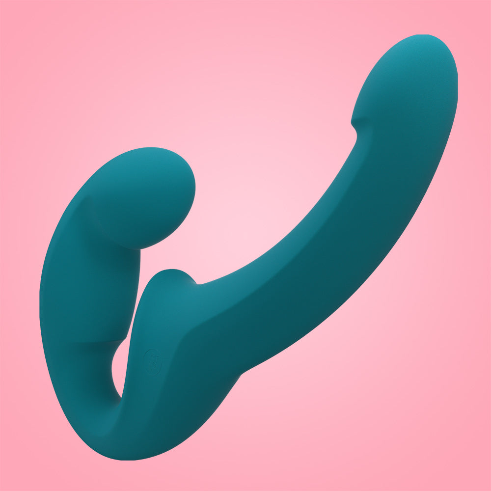 Fun Factory Share Lite Double Dildo — Lightweight, Adjustable Hinge - FN453BB