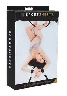 Sportsheets Under-the-Bed Restraint System — 4 Adjustable Cuffs - SS202-01