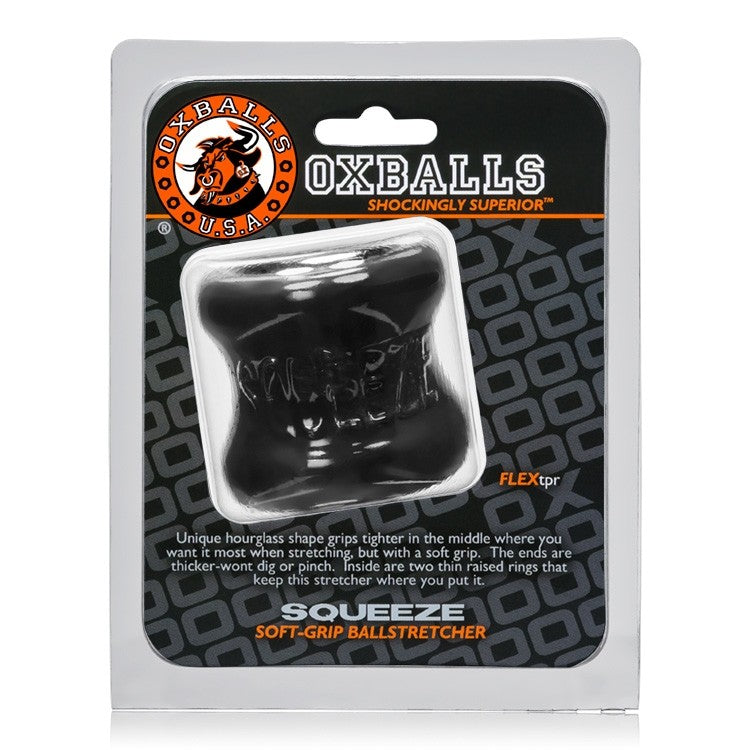 OXBALLS Squeeze Ballstretcher — FLEXtpr Black - OX-3011-BLK
