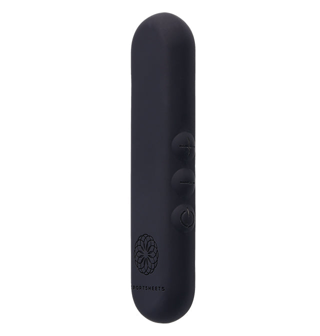 Sportsheets Pivot Flat Bullet Vibrator — Black, 4 in (10.1 cm) - SP0177