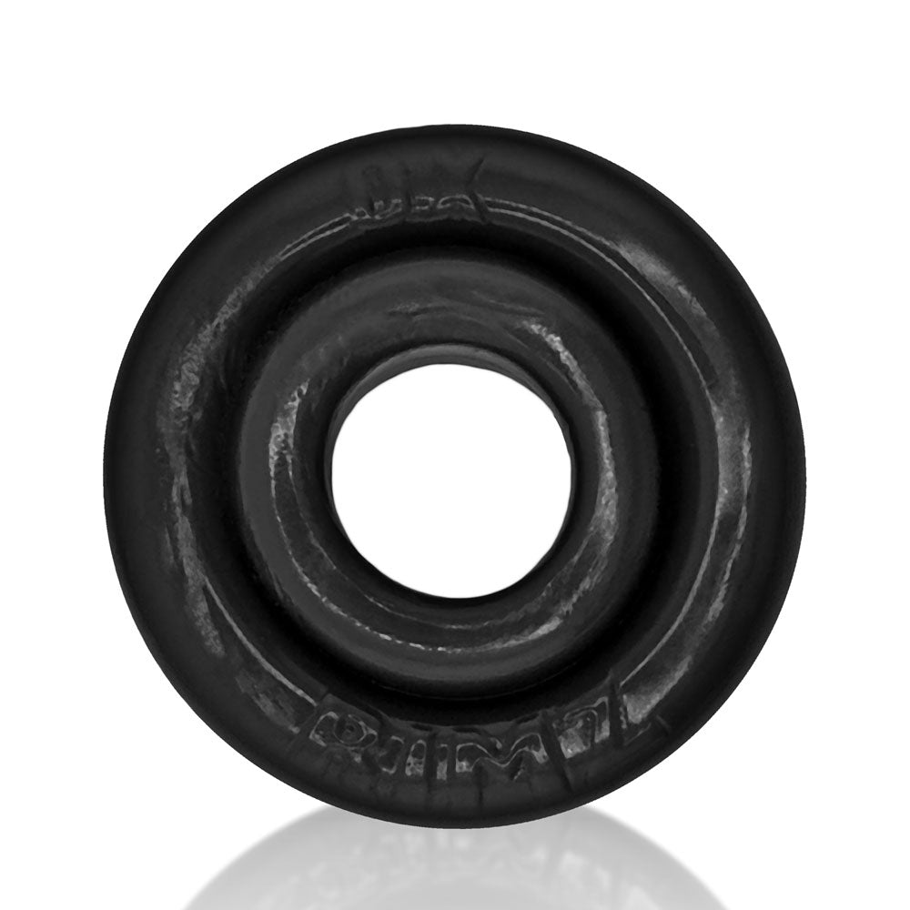 Oxballs Rimz Big Single Ring — Black FLEXtpr Cock Ring - OX-3205-BLK