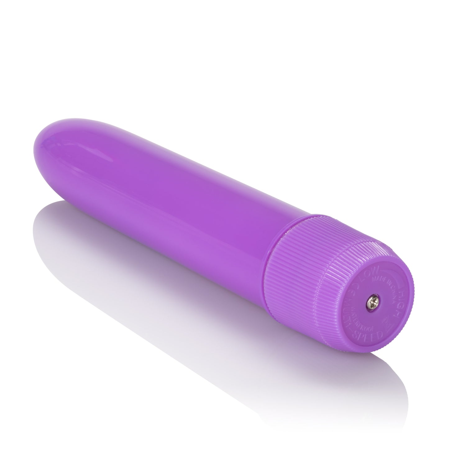 Mini Neon Multi-Speed Vibe 4.5 Inches - Purple by CalExotics