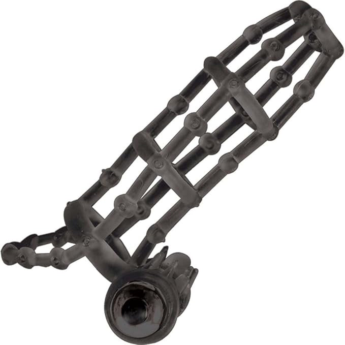 The Macho Vibrating Cockcage - Black by Nasstoys