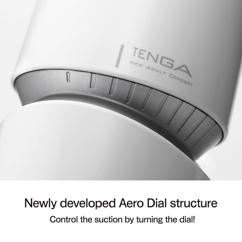 Tenga AERO Silver Ring Adjustable Suction Sleeve - TN608