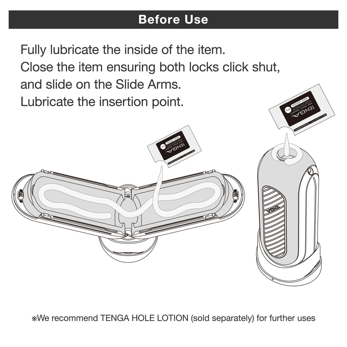 Tenga Flip Zero Gravity EV Vibrating Sleeve, Black - TN387
