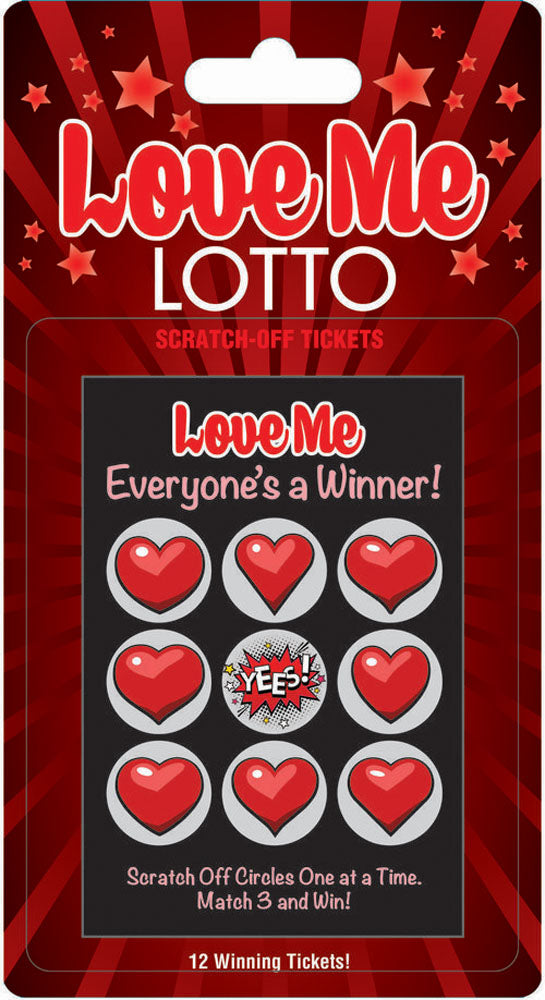 Little Genie Love Me Lotto Scratch-Off Game, 12 Tickets - LG-BG070
