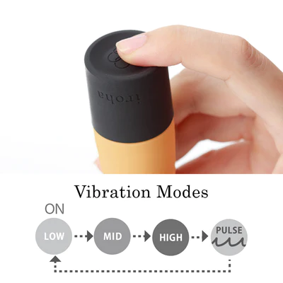 Iroha zen YUZUCHA Soft-Touch Portable Vibrator, 5 in - TN911