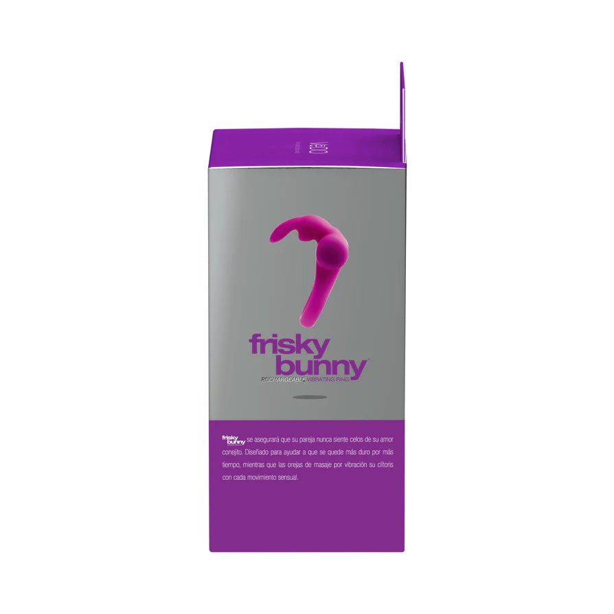 Frisky Bunny Vibrating Ring Perfectly Purple by VeDO