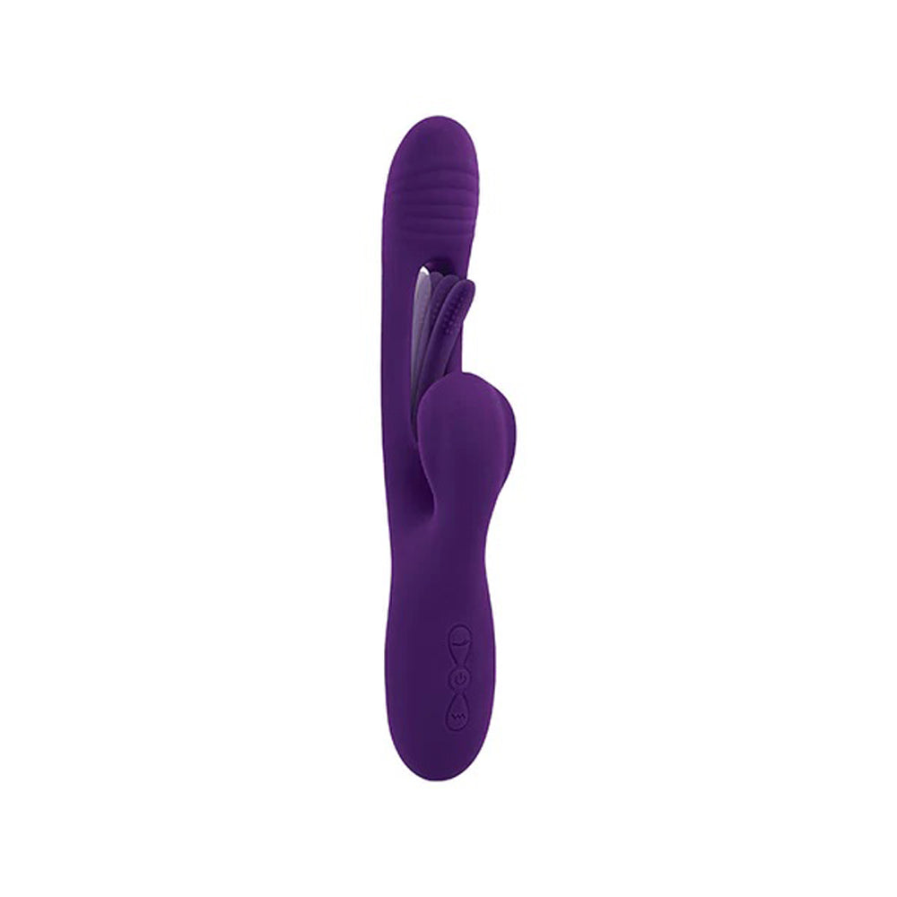 Playboy Pleasure Thrill Rabbit Vibrator — Purple - PB-RS-3175-2