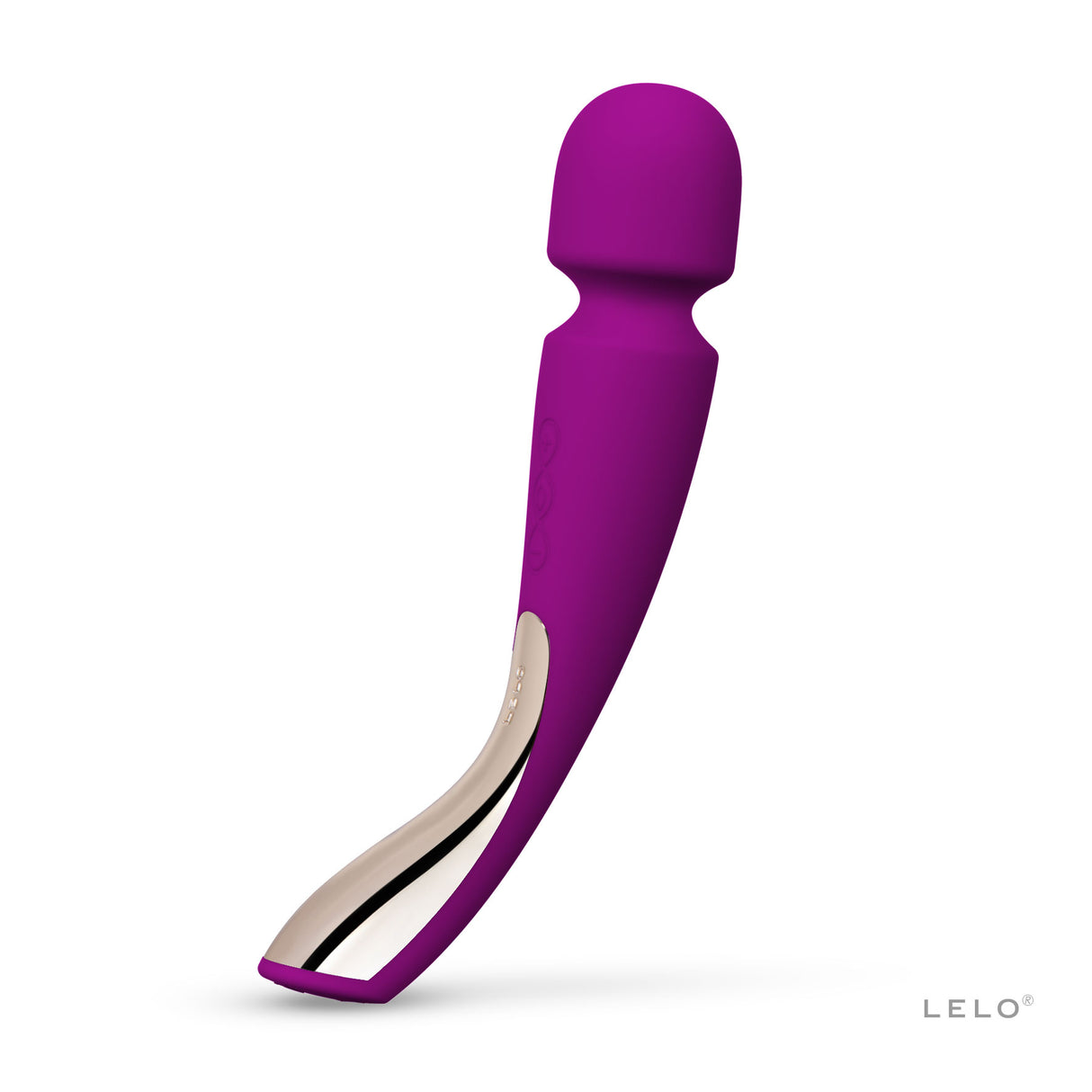 Lelo Smart Wand 2 — Medium Full-Body Massager, Deep Rose - LELO-8458