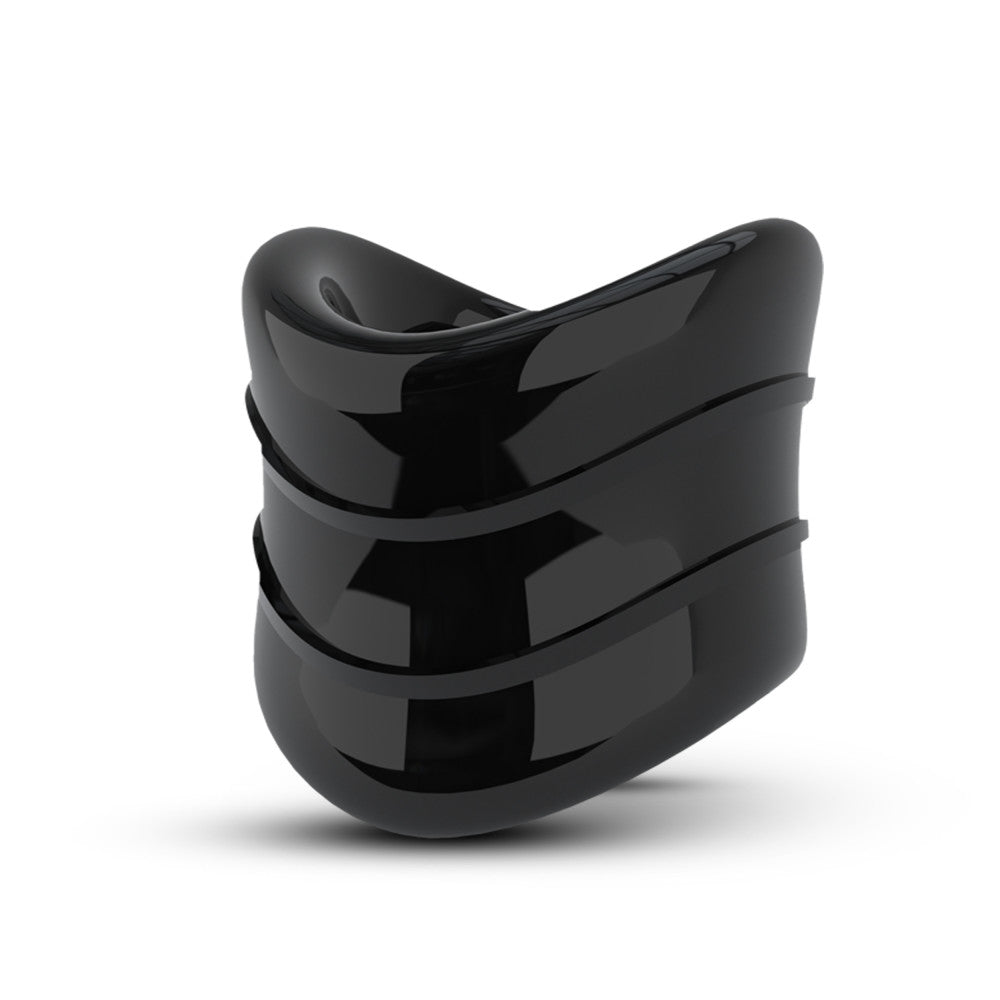 Blush Beef Ball Stretcher — Snug X-Long, 1 Inch Diameter (Black) - BL-93315