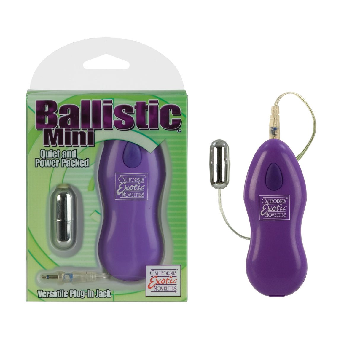 CalExotics Ballistic Mini Vibrating Bullet — Quiet & Powerful - SE1118303