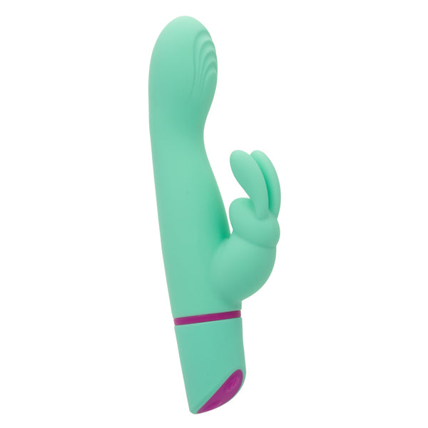 CalExotics Love Bunny Rockin G Bunny Vibrator — Green, 7.5" - SE0619583