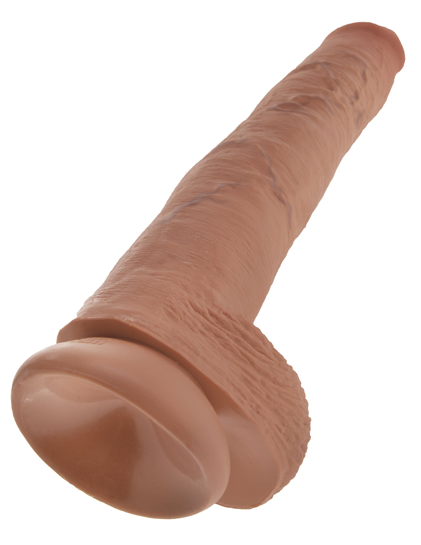 King Cock 14" Cock With Balls - Tan by Pipedream