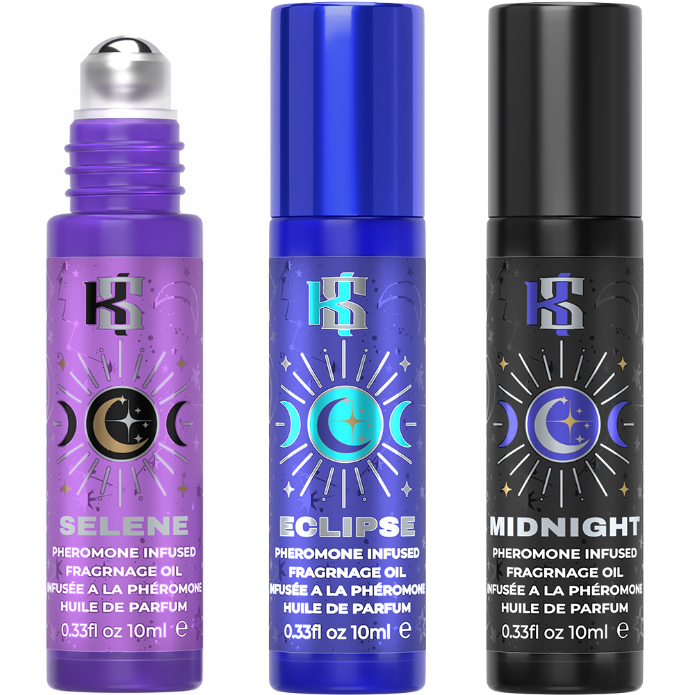 Kama Sutra Own the Night Pheromone Prepack — 12 Roll-Ons & 12 Massage Oils - KS12105