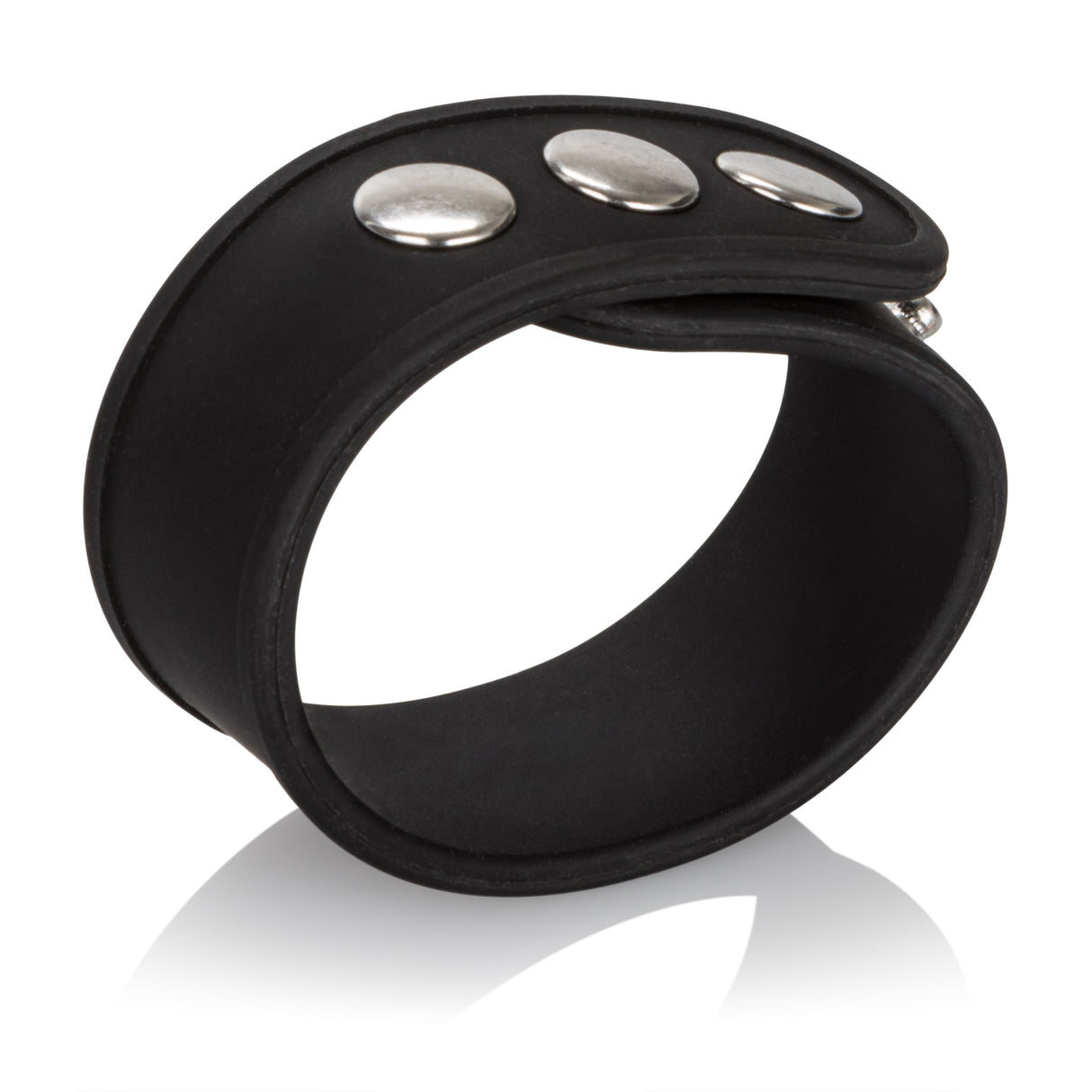 CalExotics Silicone Tri-Snap Adjustable Erection Ring (9 x .75/22.75 cm x 2 cm) - SE1413103