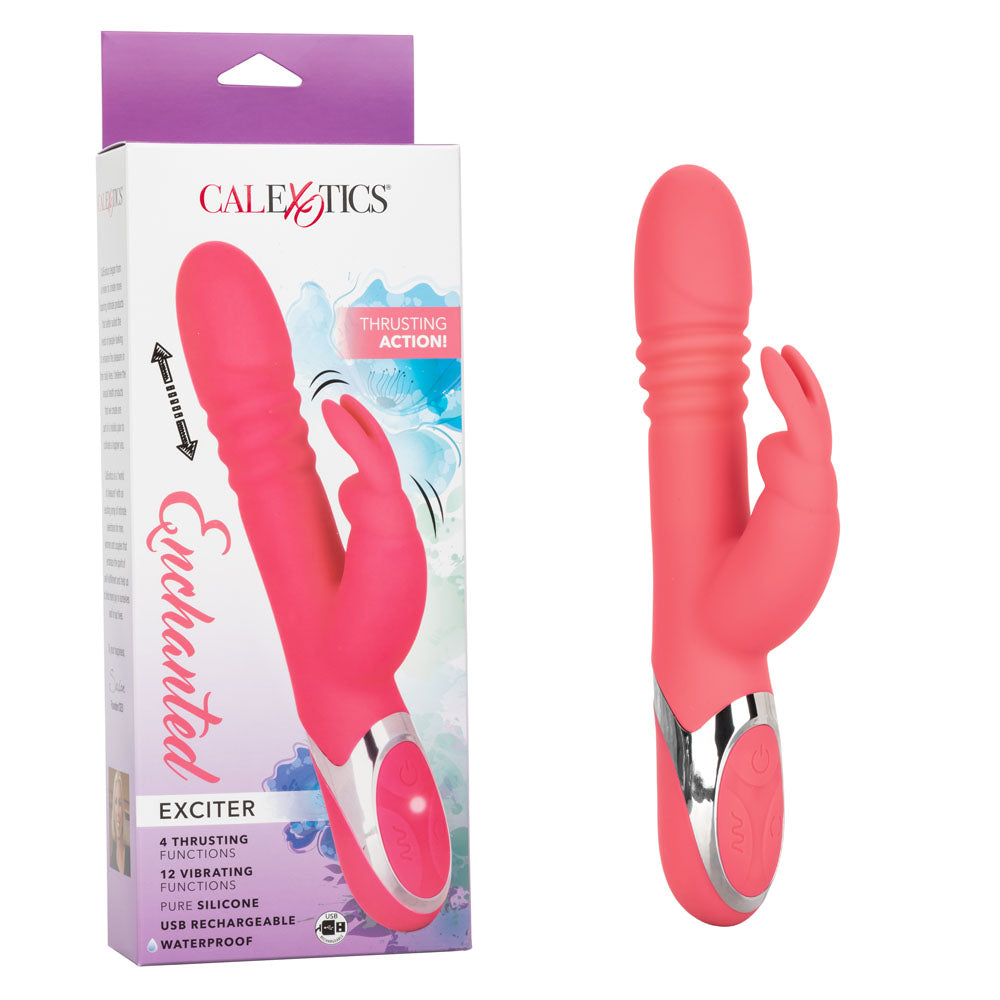 CalExotics Enchanted Exciter Rechargeable Silicone Massager - SE0649203