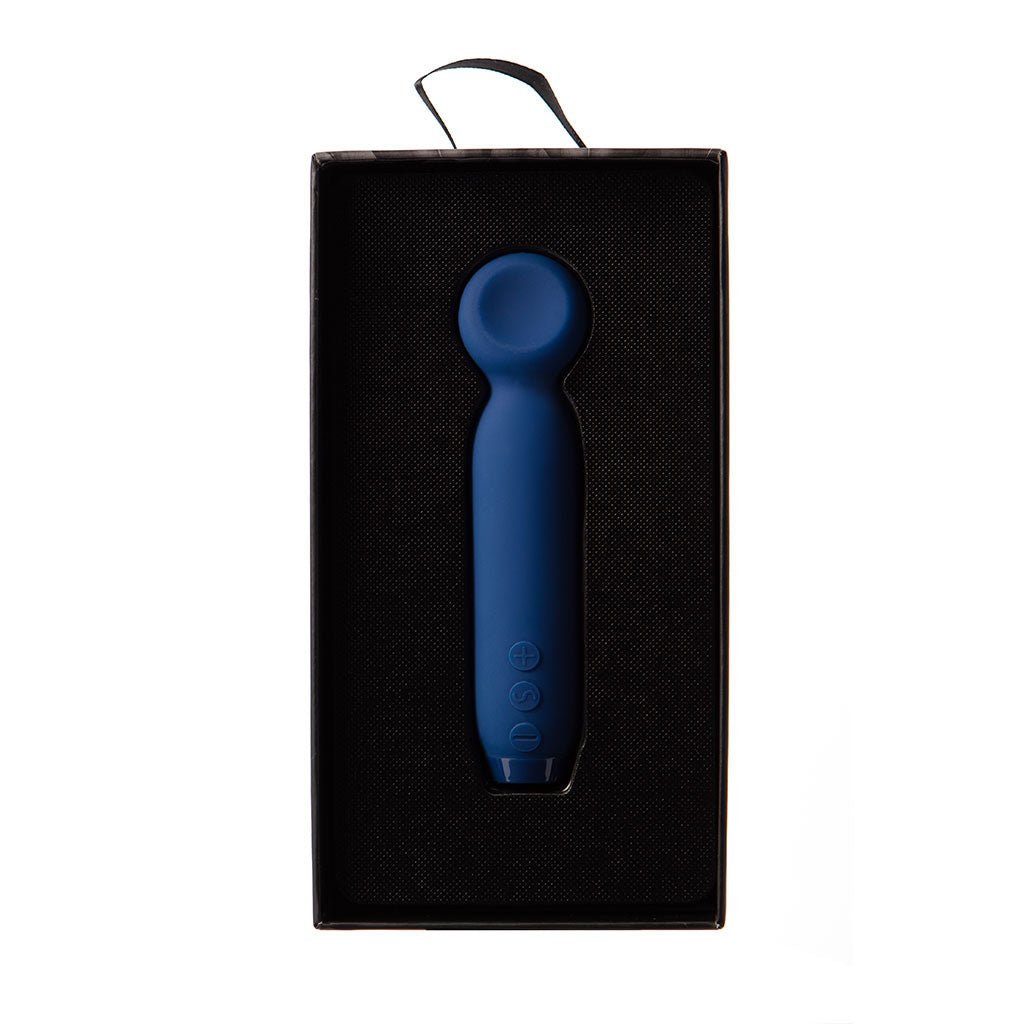 Je Joue Vita Wand-Tip Bullet Vibrator, Cobalt Blue - JE937BL