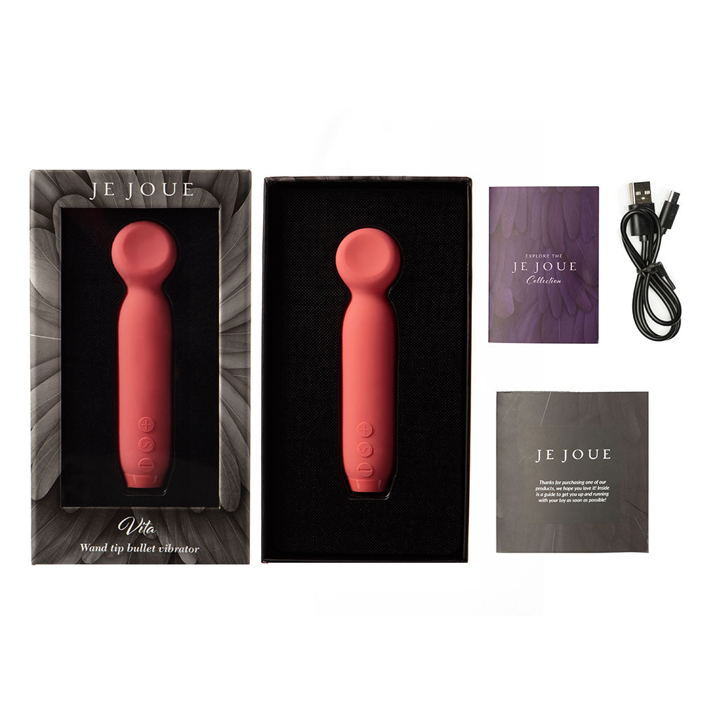 Je Joue Vita Bullet Vibrator — Watermelon Pink - JE937PK