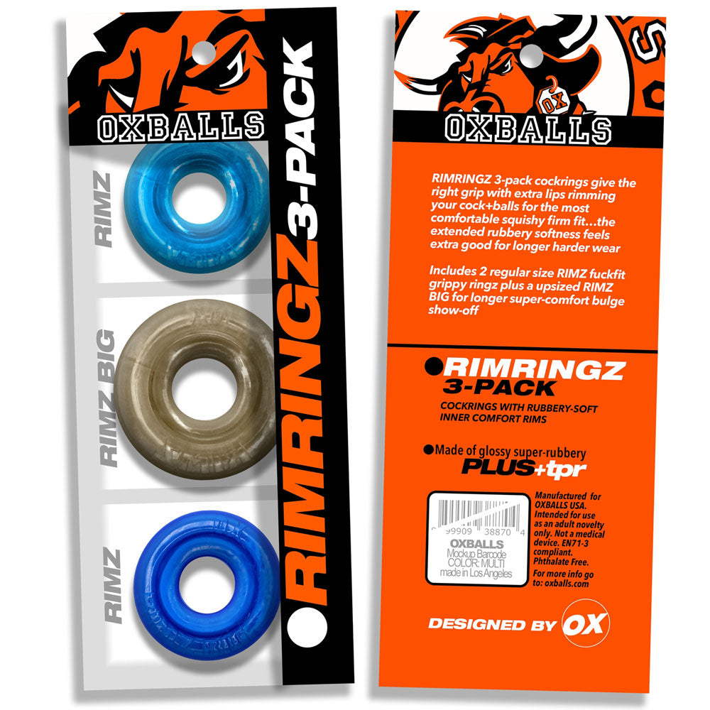 Rimringz Multi Size 3 Pack - Cool Blues