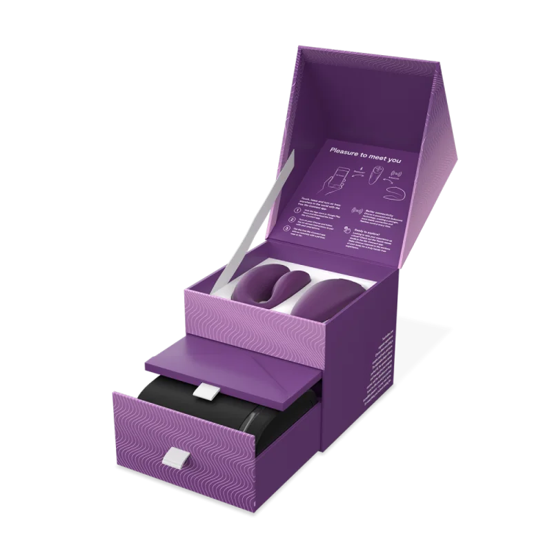We-Vibe We‑Vibe Chorus Couples Vibrator — Purple - WE4338