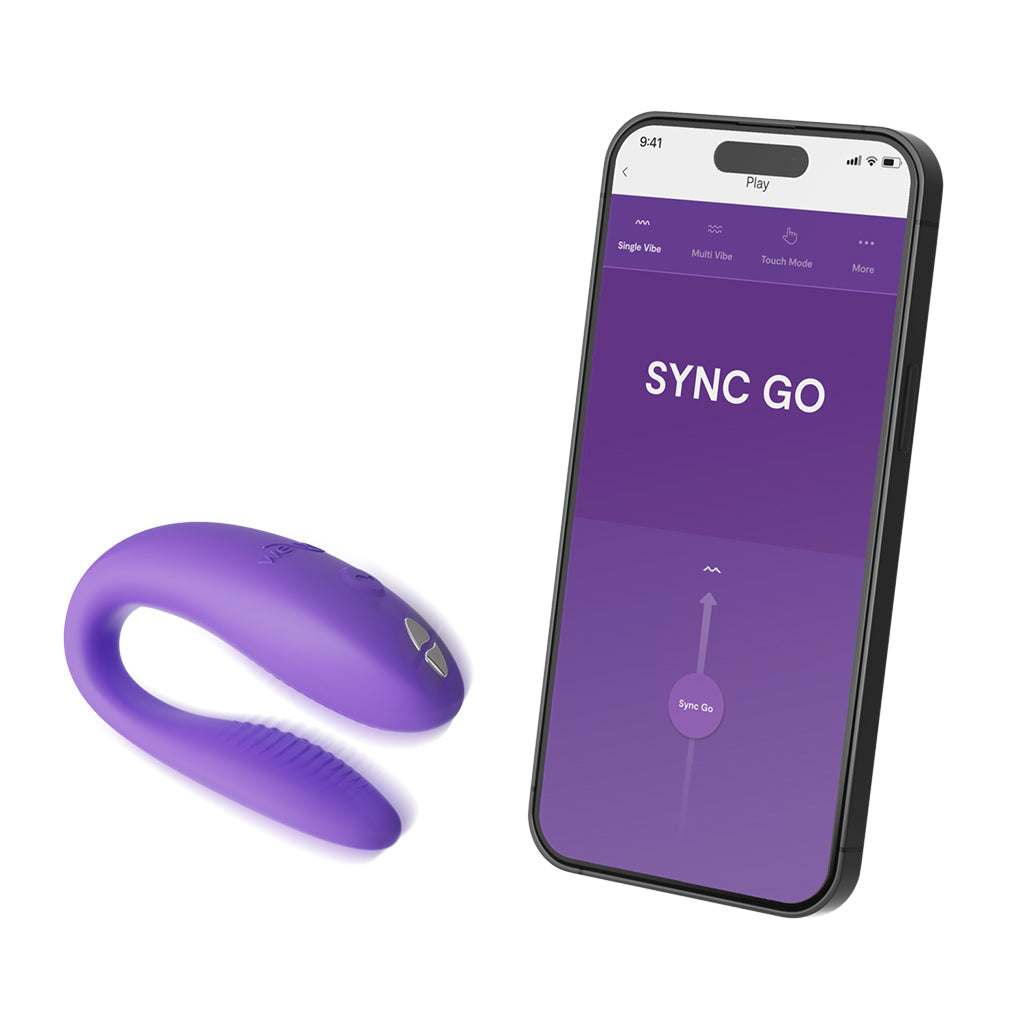 We-Vibe We‑Vibe Sync Go Couples Vibrator, Light Purple - WE9769