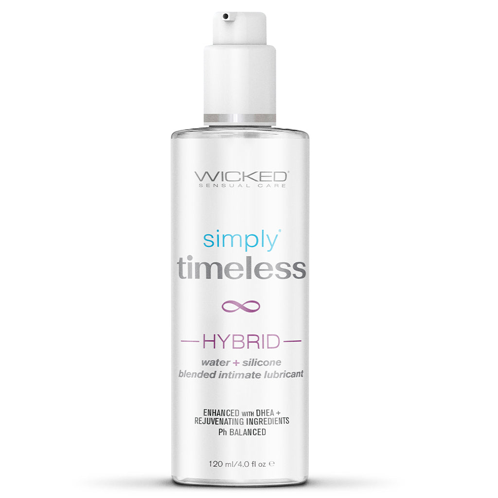 Wicked Simply Timeless Hybrid Personal Lubricant — 4 oz - WS-91314