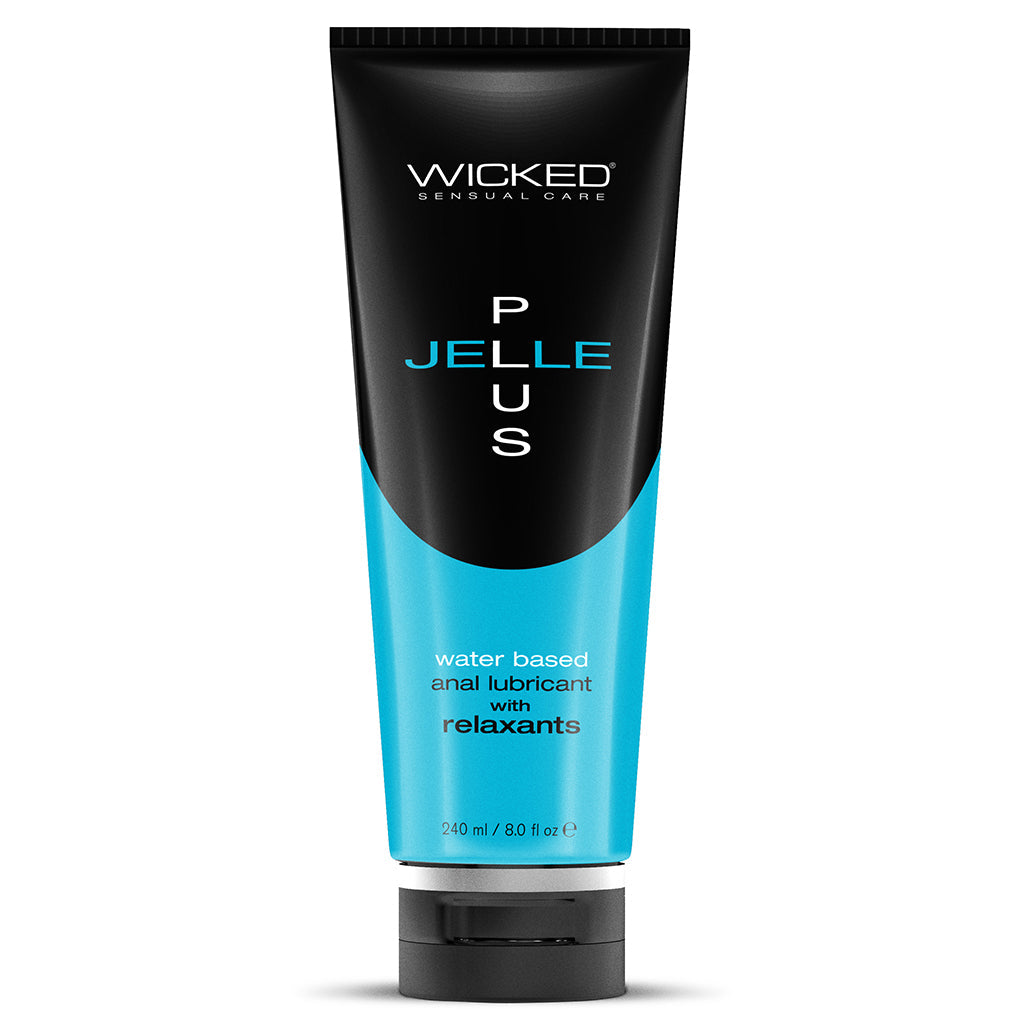 Wicked Jelle Plus Anal Lubricant - 8 oz - WS-90128